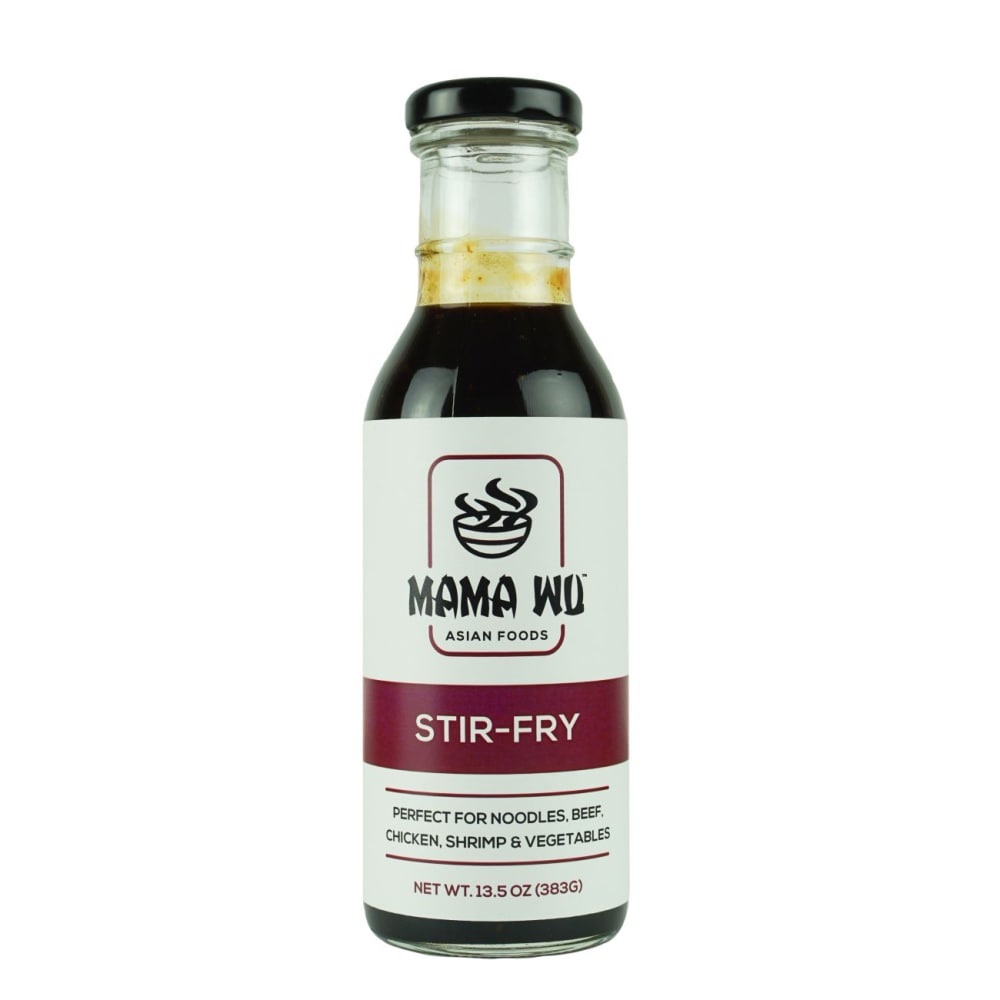 slide 1 of 1, Mama Wu Stir Fry Sauce, 13.5 oz