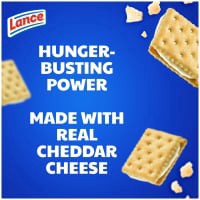 slide 13 of 25, Lance Captain's Wafers White Cheddar Sandwich Crackers, 13.700 oz
