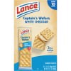 slide 5 of 25, Lance Captain's Wafers White Cheddar Sandwich Crackers, 13.700 oz