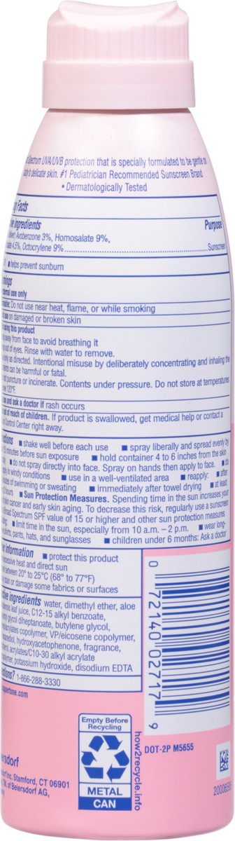 slide 7 of 9, Coppertone Water Babies Broad Spectrum SPF 50 Sunscreen Lotion Spray 6 oz, 6 oz