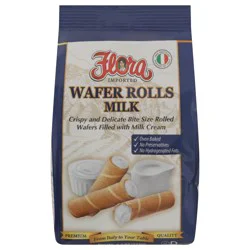 Flora Milk Wafer Rolls 4.4 oz