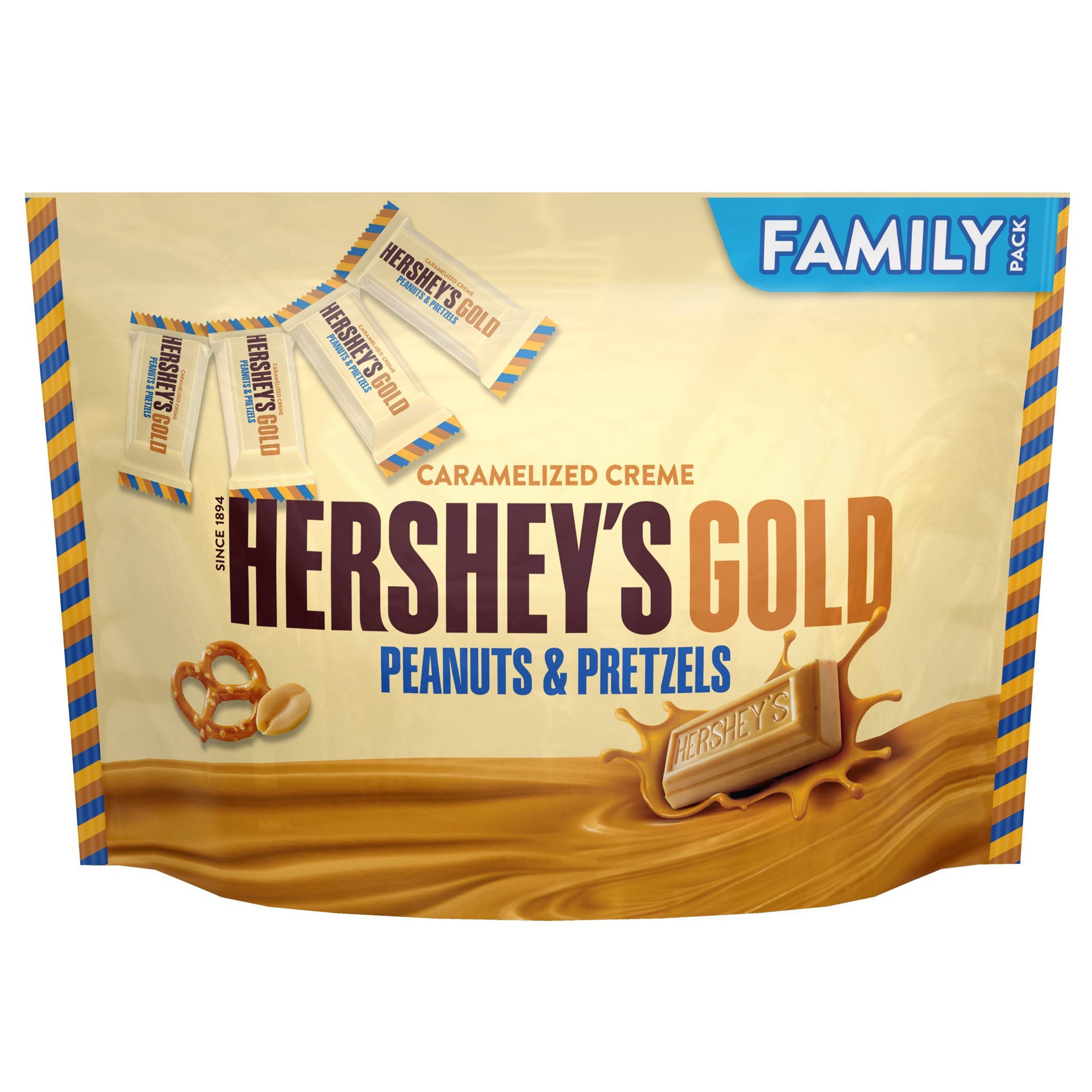 slide 1 of 4, Hershey's Gold Share Pack, 9.6 oz
