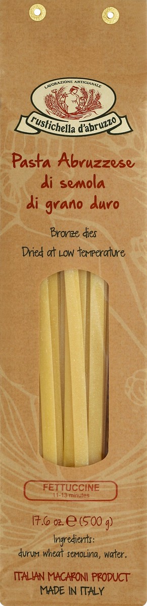 slide 2 of 4, Rustichella d'Abruzzo Fettuccine 17.6 oz, 17.6 oz