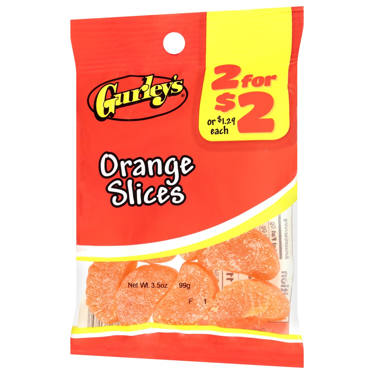 slide 10 of 14, Gurley's Orange Slices 3.5 oz, 3.50 oz