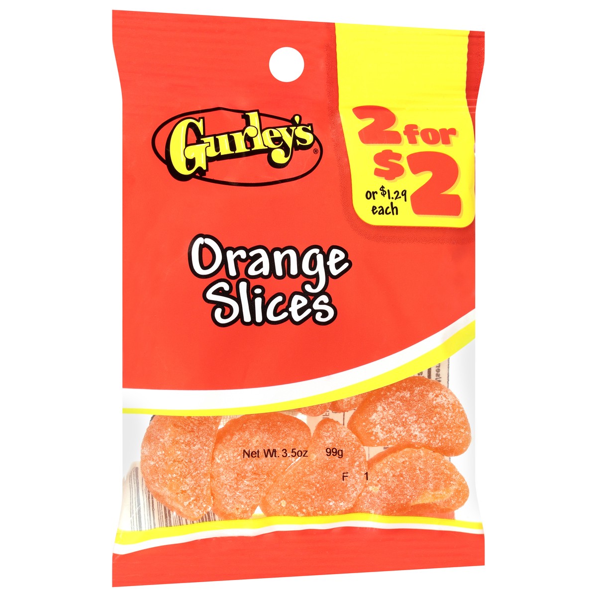 slide 12 of 14, Gurley's Orange Slices 3.5 oz, 3.50 oz