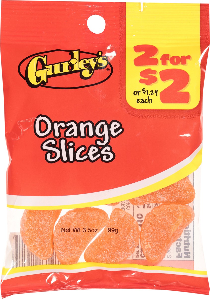 slide 11 of 14, Gurley's Orange Slices 3.5 oz, 3.50 oz