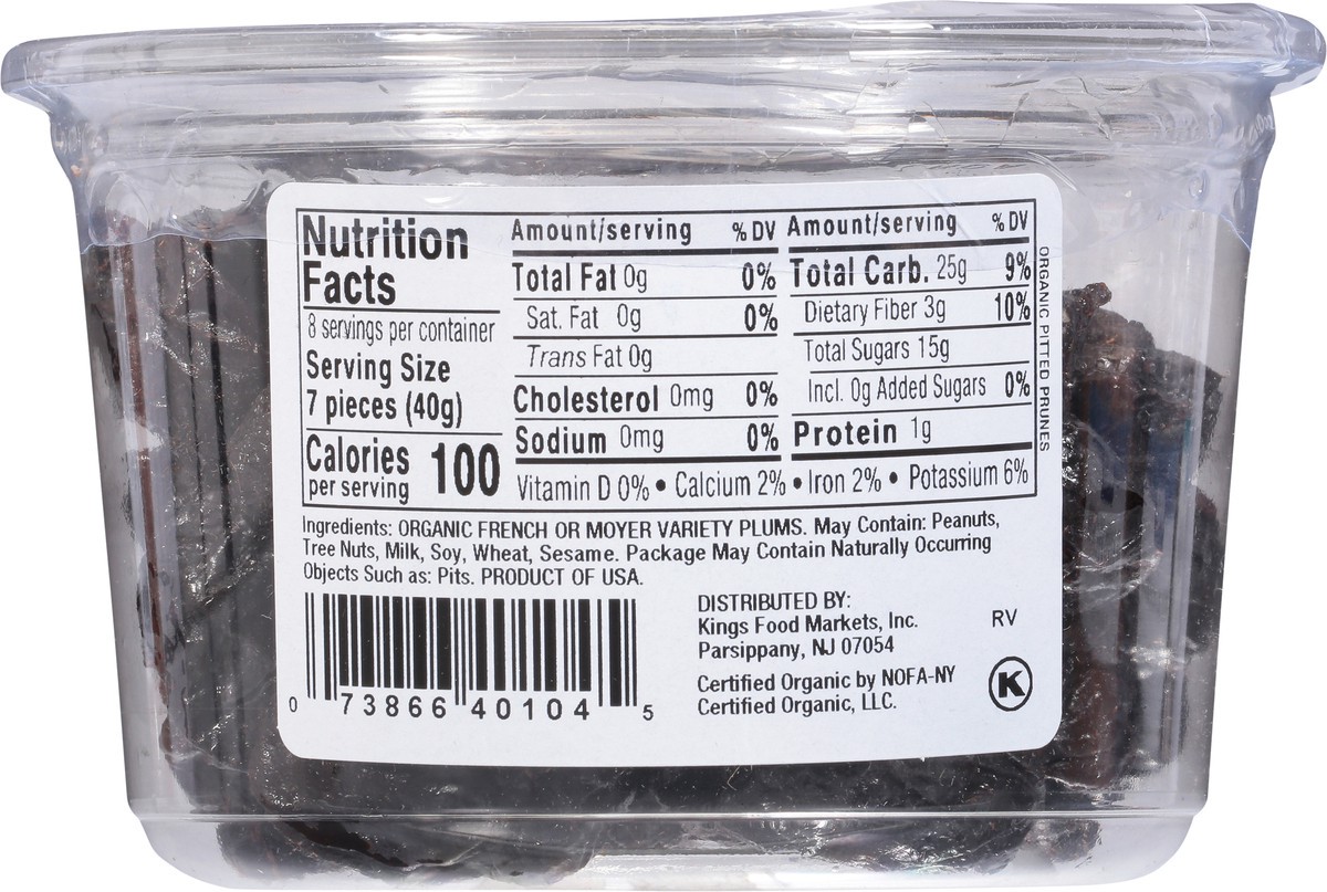 slide 9 of 13, Kings Pitted Organic Prunes 11 oz, 11 oz