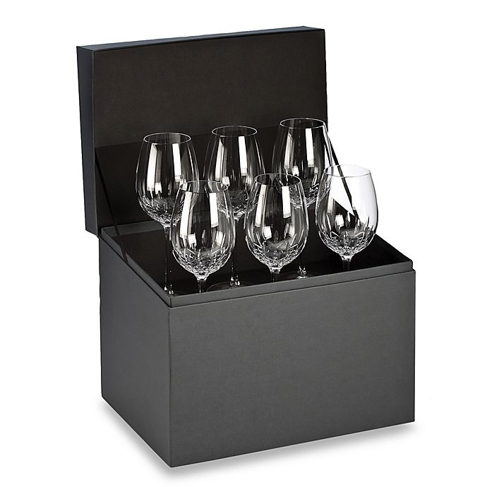 slide 1 of 1, Waterford Lismore Essence Goblet Deluxe Gift Box Buy 5 Get 6 Value Set, 1 ct