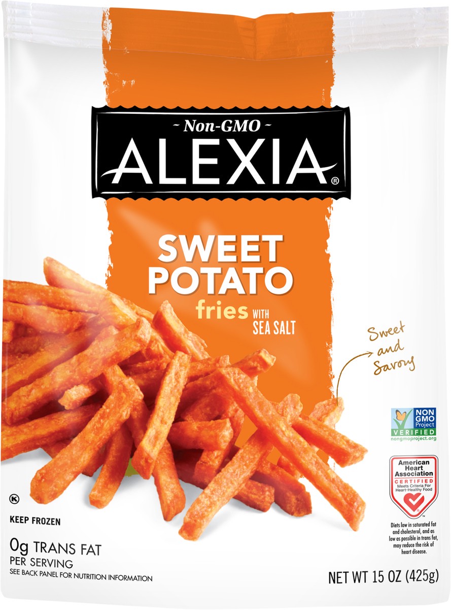 slide 3 of 4, Alexia Sweet Potato Fries with Sea Salt 15 oz, 15 oz