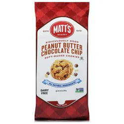 Matt's Bakery Soft-Baked Peanut Butter Chocolate Chip Cookies 10.5 oz
