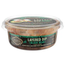 Private Selection Black Bean Layered Dip