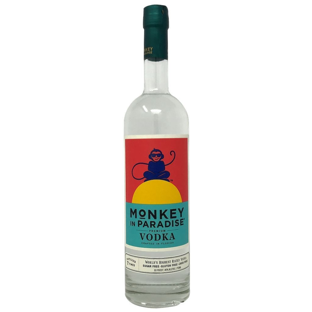 slide 1 of 1, Monkey In Paradise Vodka, 750 ml