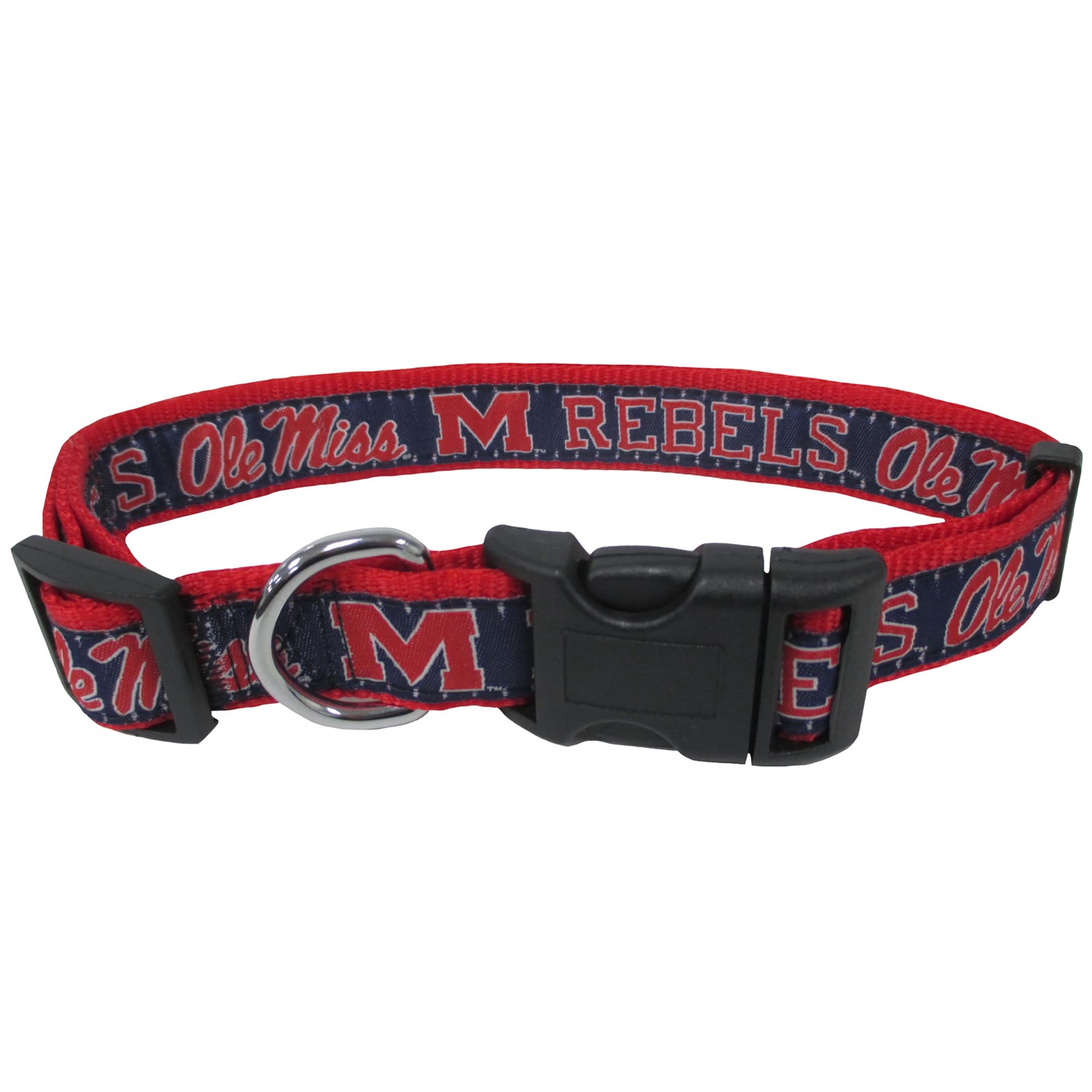 slide 1 of 1, Pets First Ole Miss Rebels Collar, MED