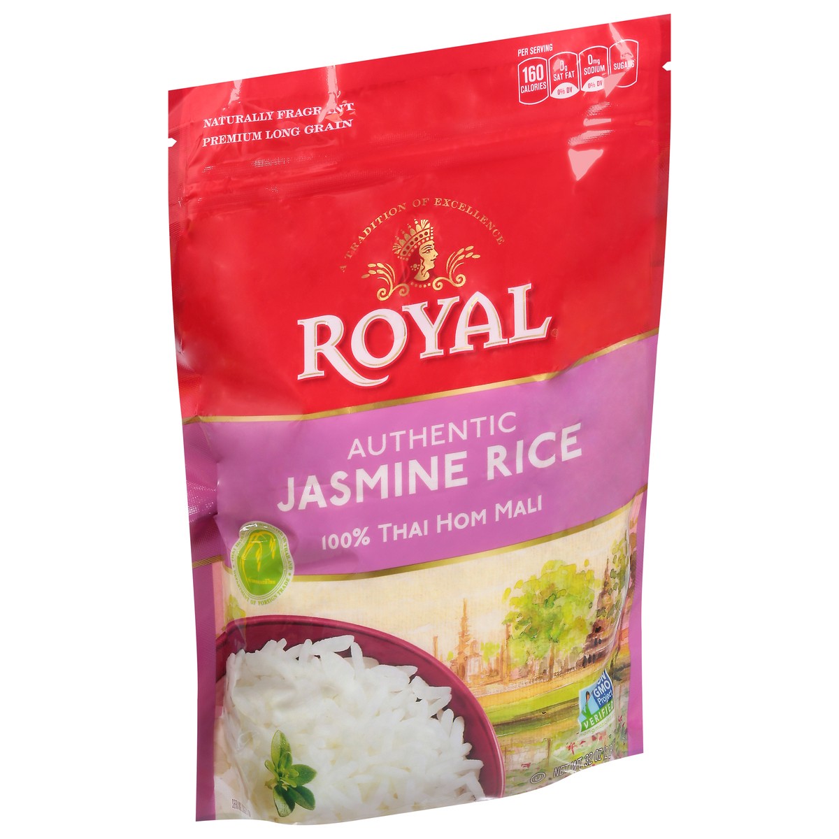 slide 2 of 9, Royal Rice White Jasmine - 2 Lb, 2 lb