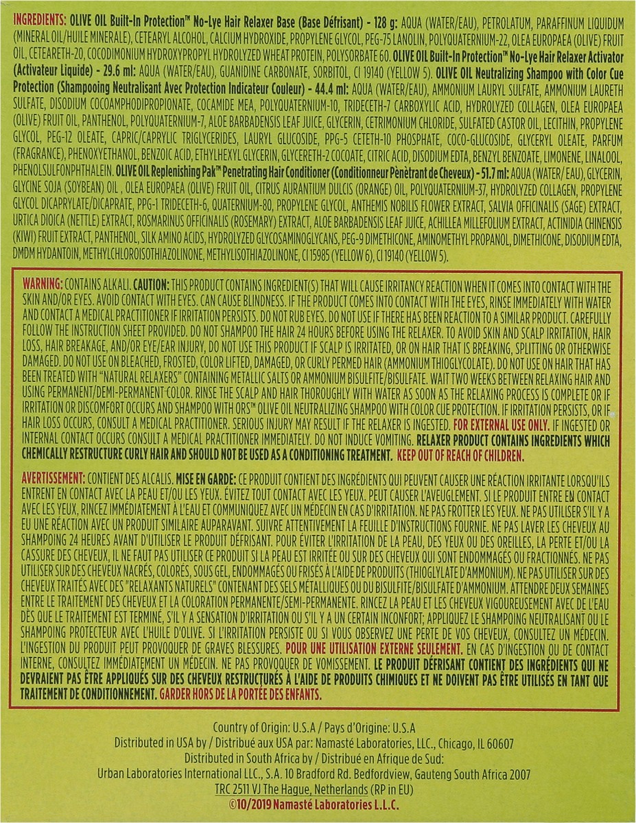 slide 3 of 9, ORS Olive Oil Hair Relaxer No-Lye Application Extra Strength - Each, 1 oz