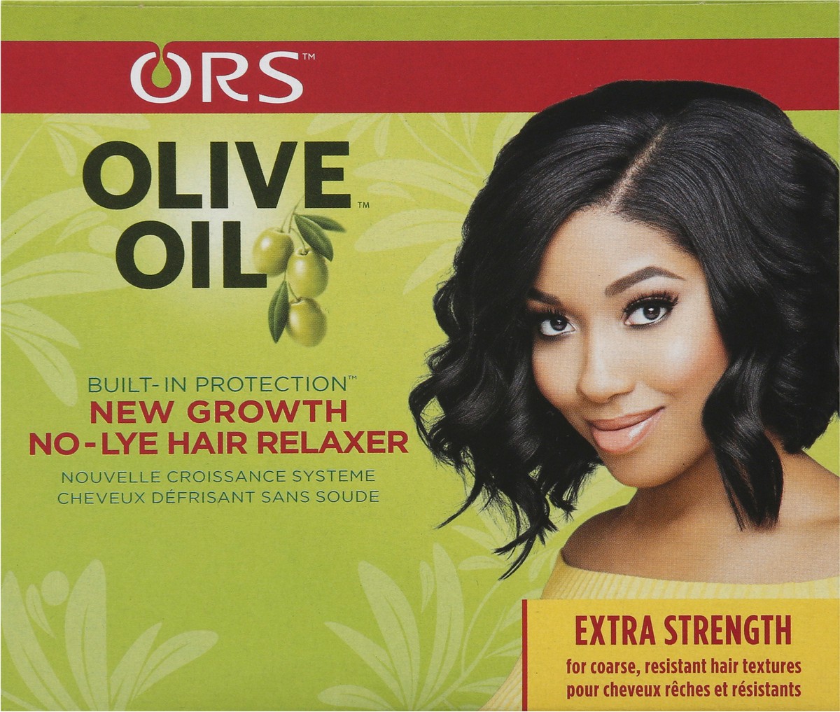 slide 9 of 9, ORS Olive Oil Hair Relaxer No-Lye Application Extra Strength - Each, 1 oz