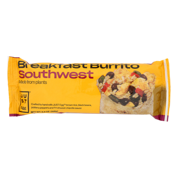 slide 1 of 1, Just Egg Breakfast Burrito, Southwest, 5.5 oz., 5.5 oz