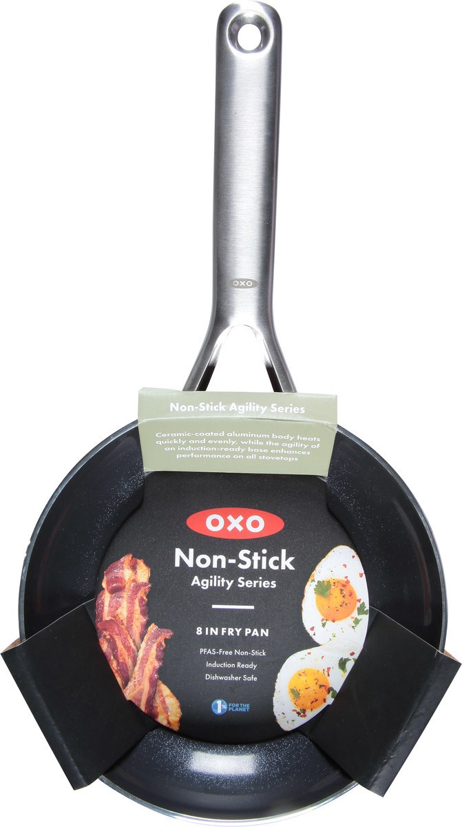slide 11 of 12, OXO Agility Series 8 Inch Non-Stick Fry Pan 1 ea, 1 ct
