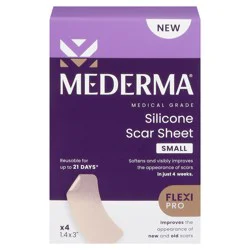 Mederma Small Silicone Scar Sheet 4 ea
