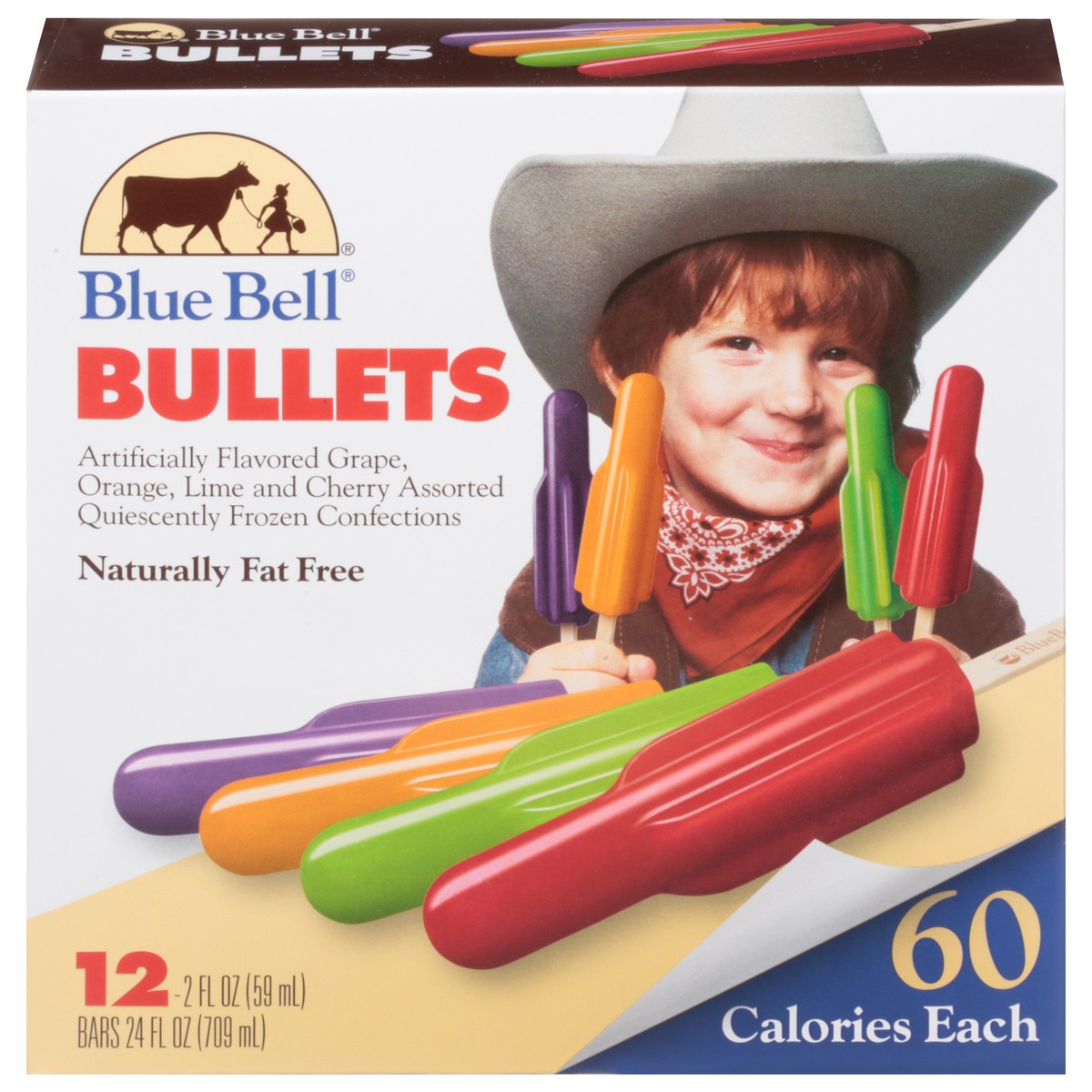 slide 1 of 1, Blue Bell Bullets 12Pk, 1 ct