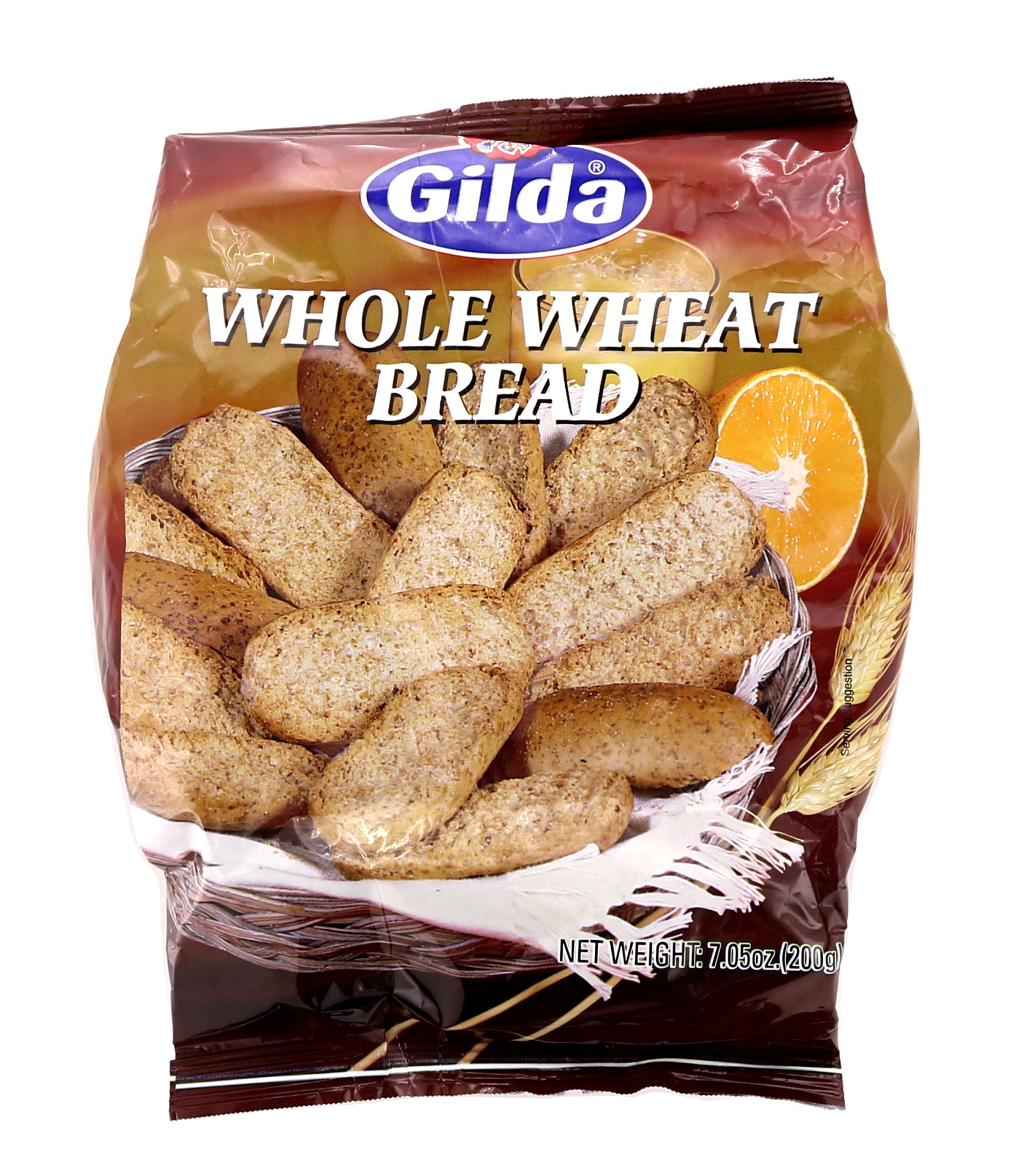 slide 1 of 1, Gilda Wheat Rolls, 7 oz