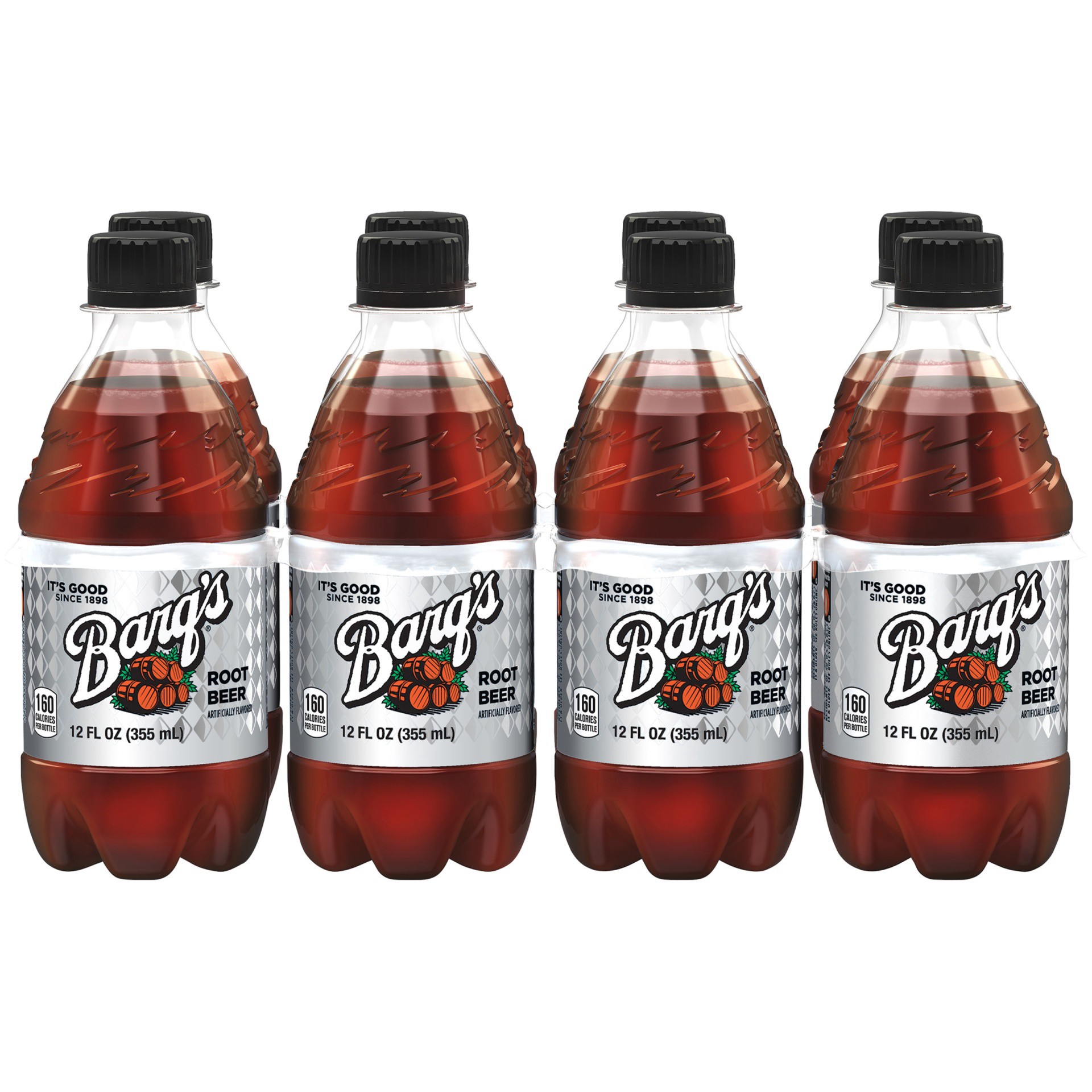 slide 10 of 10, Barq's 8 Pack Root Beer 8 ea - 8 ct, 8 ct; 12 fl oz