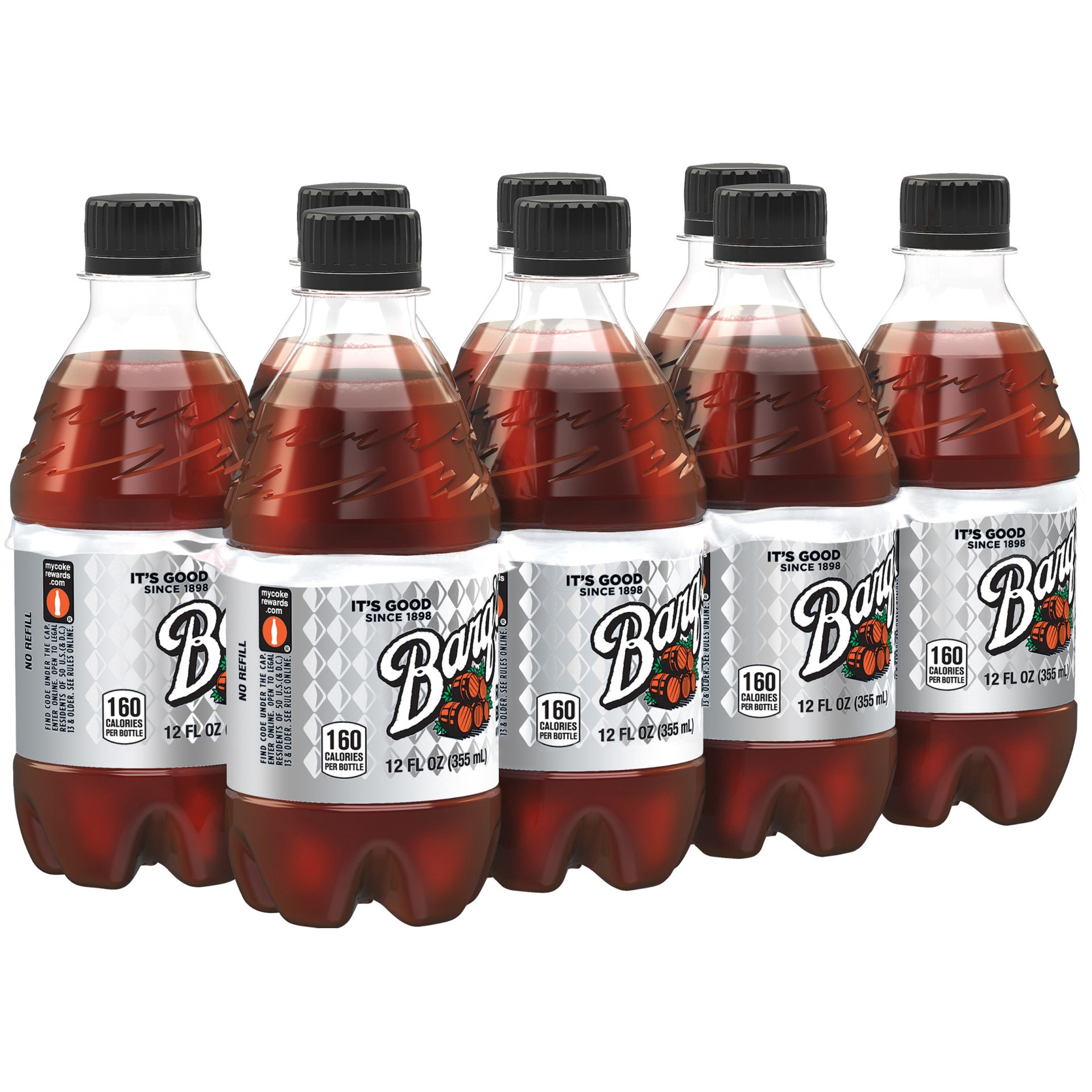 slide 9 of 10, Barq's 8 Pack Root Beer 8 ea - 8 ct, 8 ct; 12 fl oz