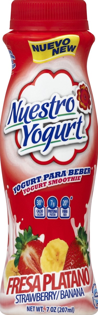 slide 4 of 4, Nuestro Queso Yogurt Smoothie 7 oz, 7 oz