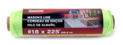 KingCord #18 x 225' Twisted Mason's Line - Assorted Colors