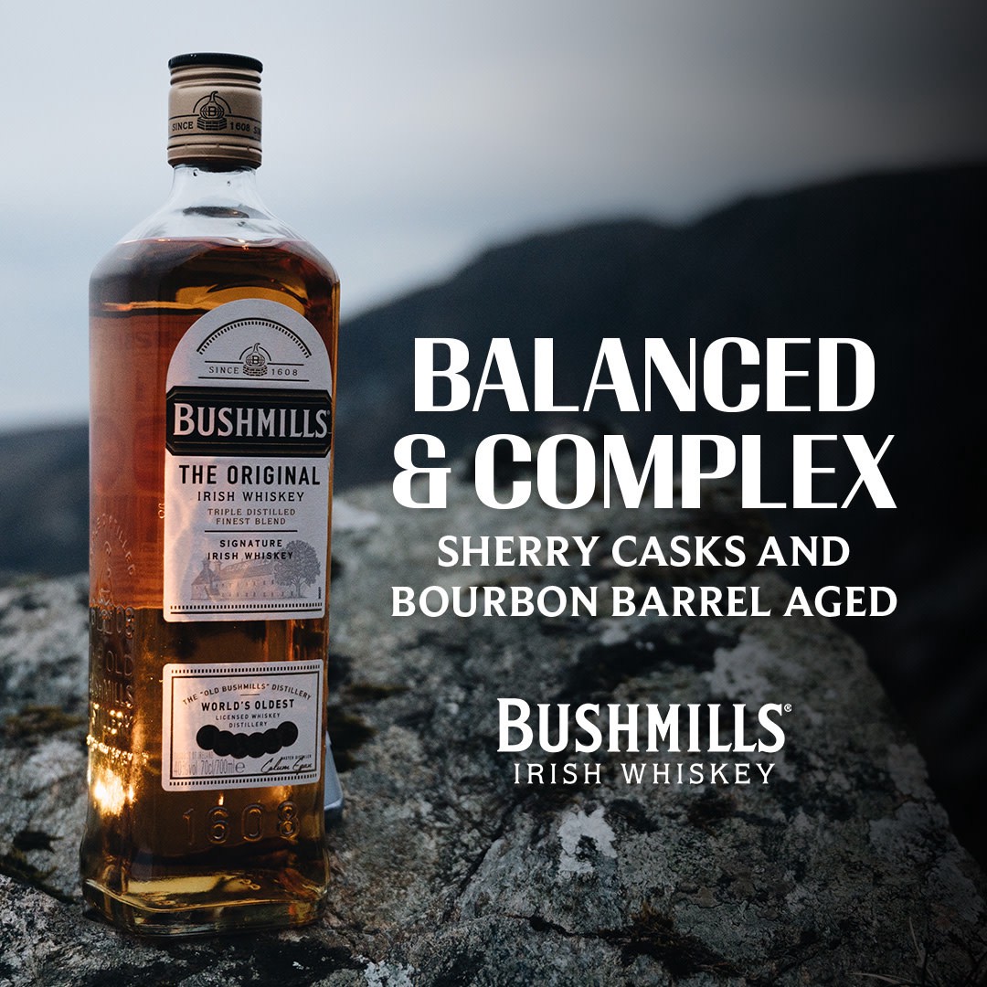 slide 6 of 10, Bushmills Irish Vap, 750 ml