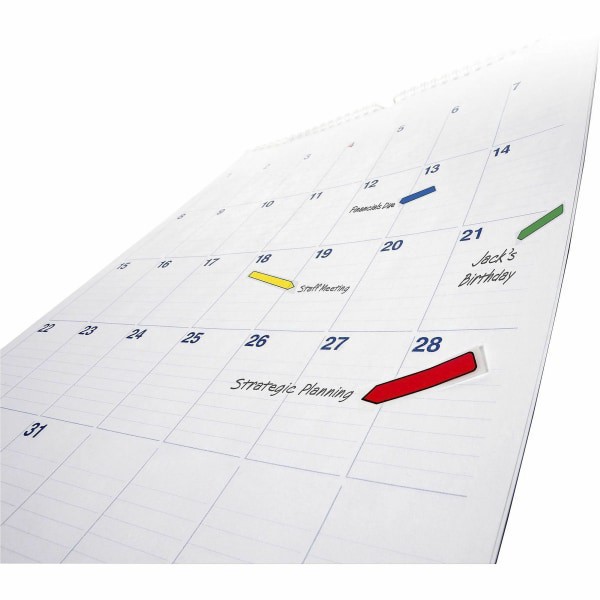slide 7 of 10, Post-it Arrow Flags, Assorted Primary Colors, 4 ct