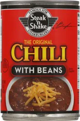 Steak 'n Shake Chili with Beans 15 oz