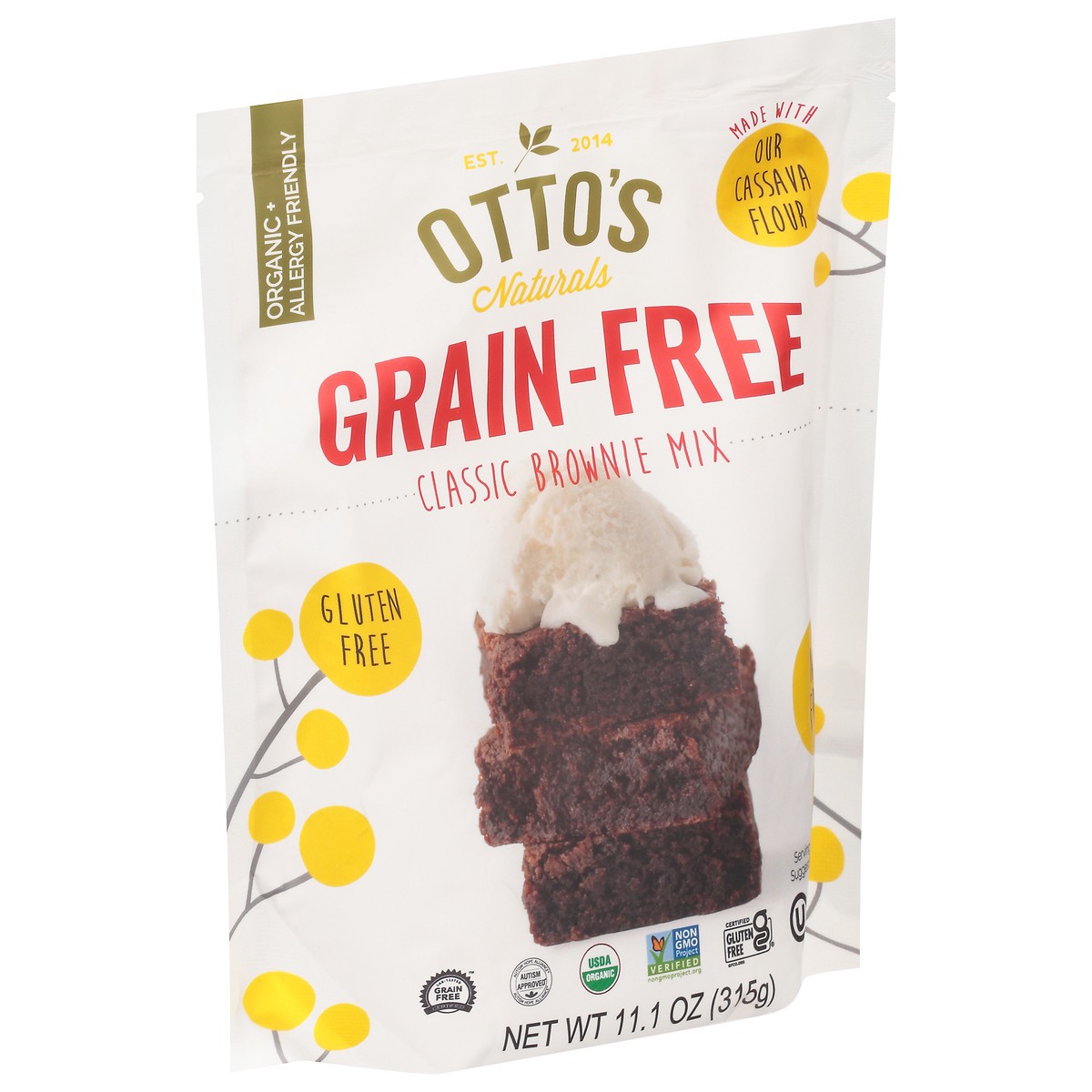 slide 2 of 12, Otto's Naturals Grain-Free Classic Brownie Mix 11.1 oz, 11.1 oz