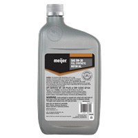 slide 3 of 5, Meijer Full Synthetic 5W30 Dexos 1 Motor Oil, 1 qt