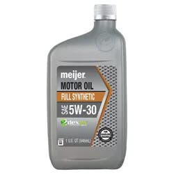 Meijer Full Synthetic 5W30 Dexos 1 Motor Oil