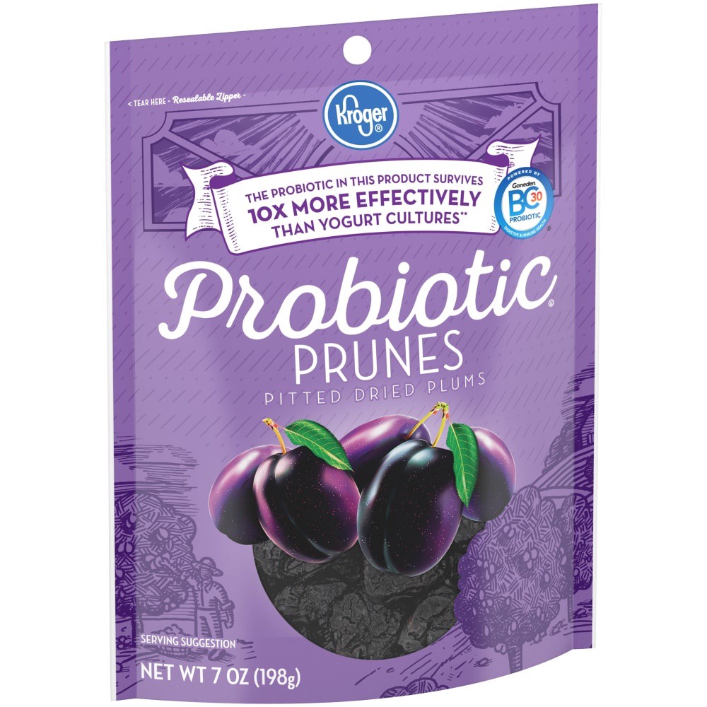 slide 3 of 5, Kroger Probiotic Dried Prunes, 7 oz