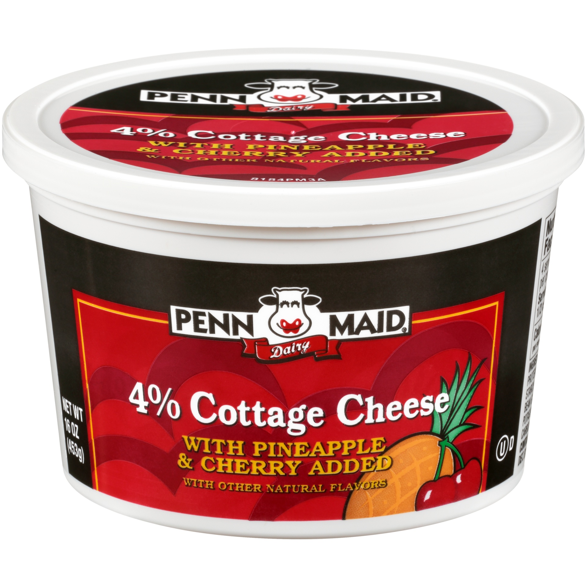 Penn Maid Cottage Cheese with Pineapple & Cherry 16 oz Shipt