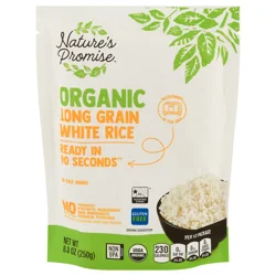 Nature's Promise Organic 90 Second Microwave Long Grain White Rice