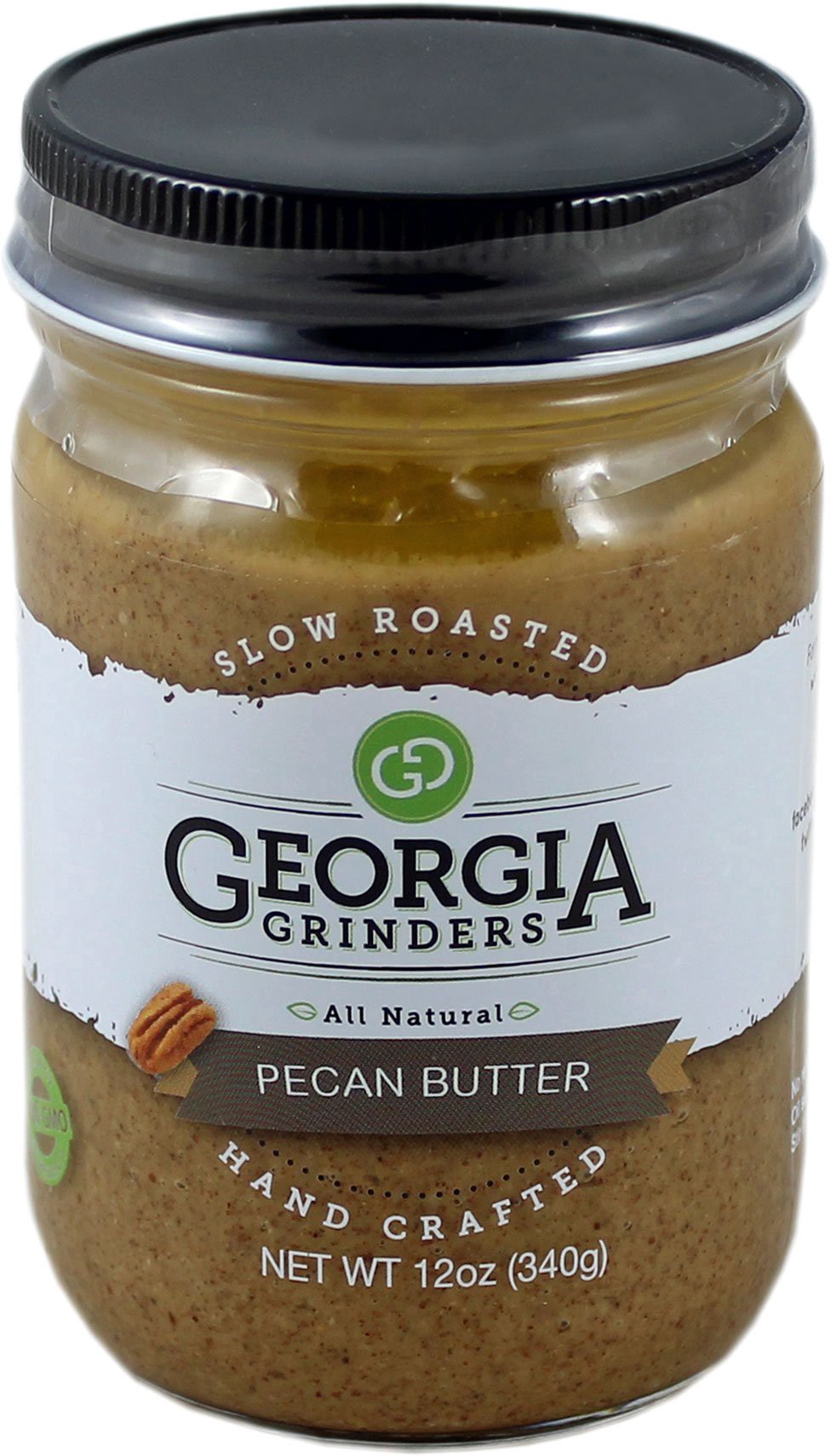 slide 1 of 1, Georgia Grinders Pecan Butter, 12 oz