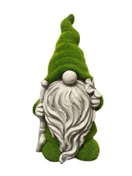 HD Designs Outdoors Mossey Gnome Garden Decor, 16 in