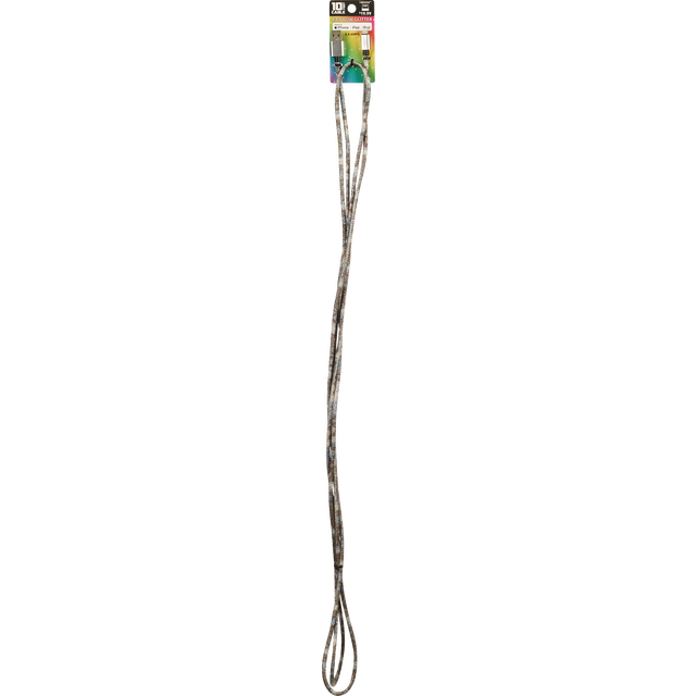 slide 1 of 1, 10Ft Mfi Neon Rainbow Glitter Cable, 1 ct