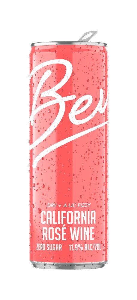 slide 2 of 2, Bev Blush Wine, 250 ml