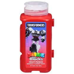 Drink Blocks Naturally Flavored Water, Fruit Punch - 8 fl oz