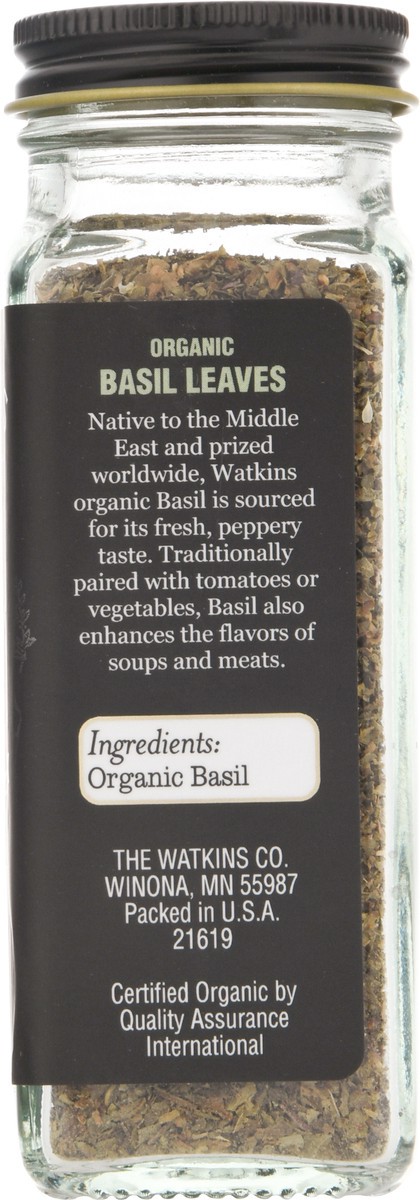 slide 7 of 11, Watkins Organic Basil Leaves 0.71 oz, 0.71 oz