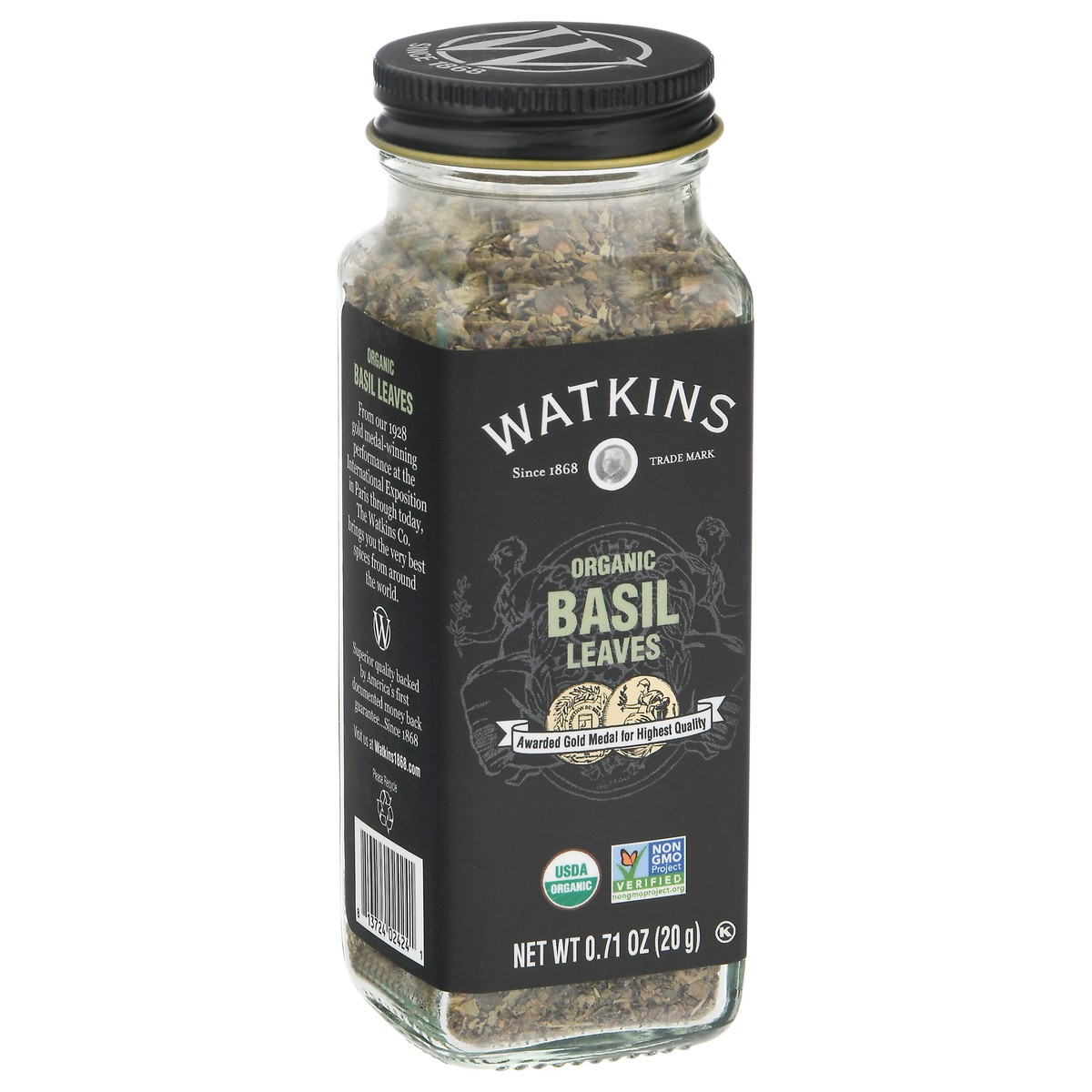 slide 3 of 11, Watkins Organic Basil Leaves 0.71 oz, 0.71 oz