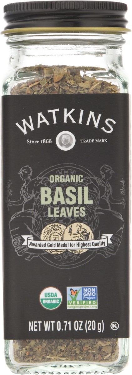 slide 11 of 11, Watkins Organic Basil Leaves 0.71 oz, 0.71 oz