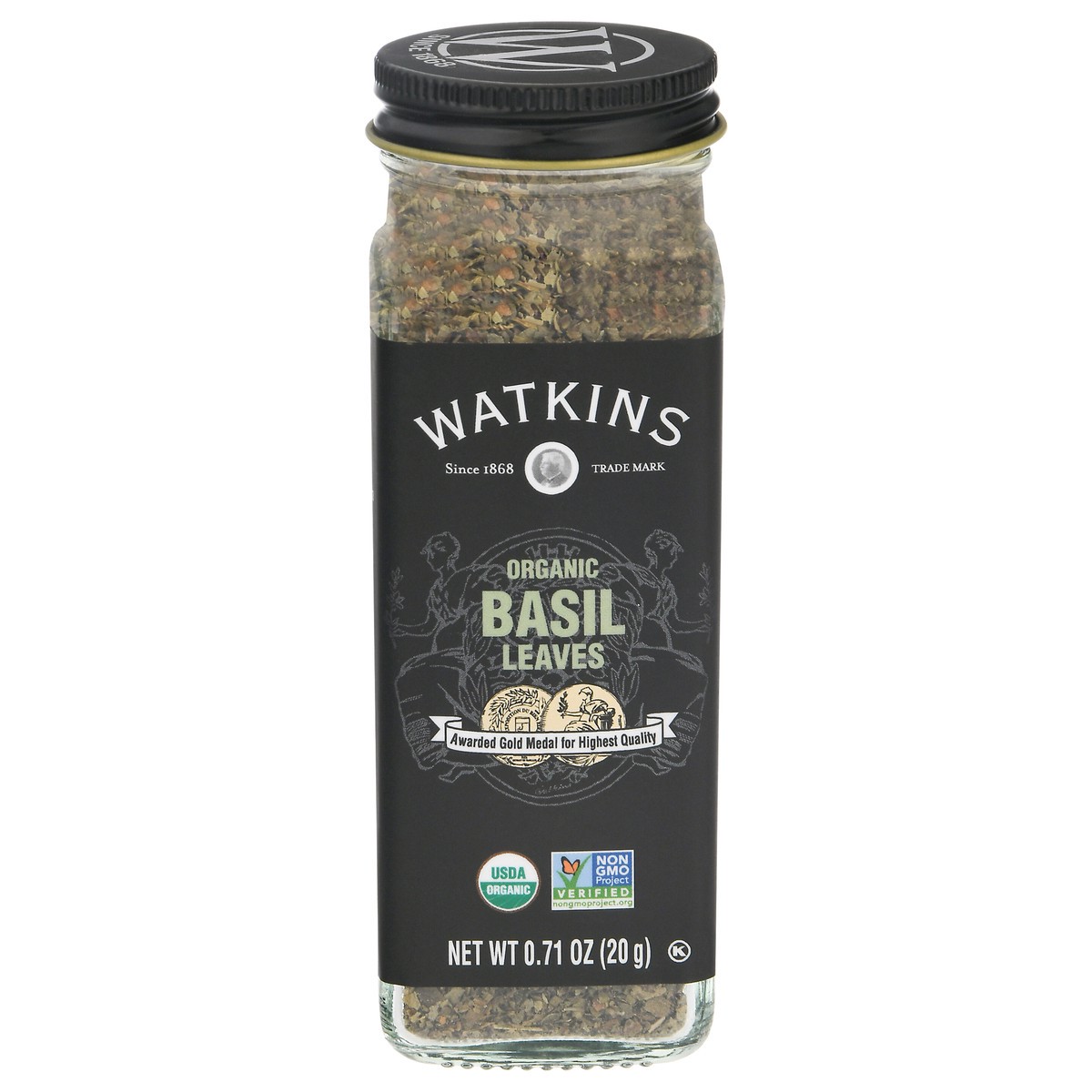 slide 1 of 11, Watkins Organic Basil Leaves 0.71 oz, 0.71 oz