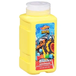 Drink Blocks Hot Wheels Monster Trucks Lemonade Water 8 fl oz
