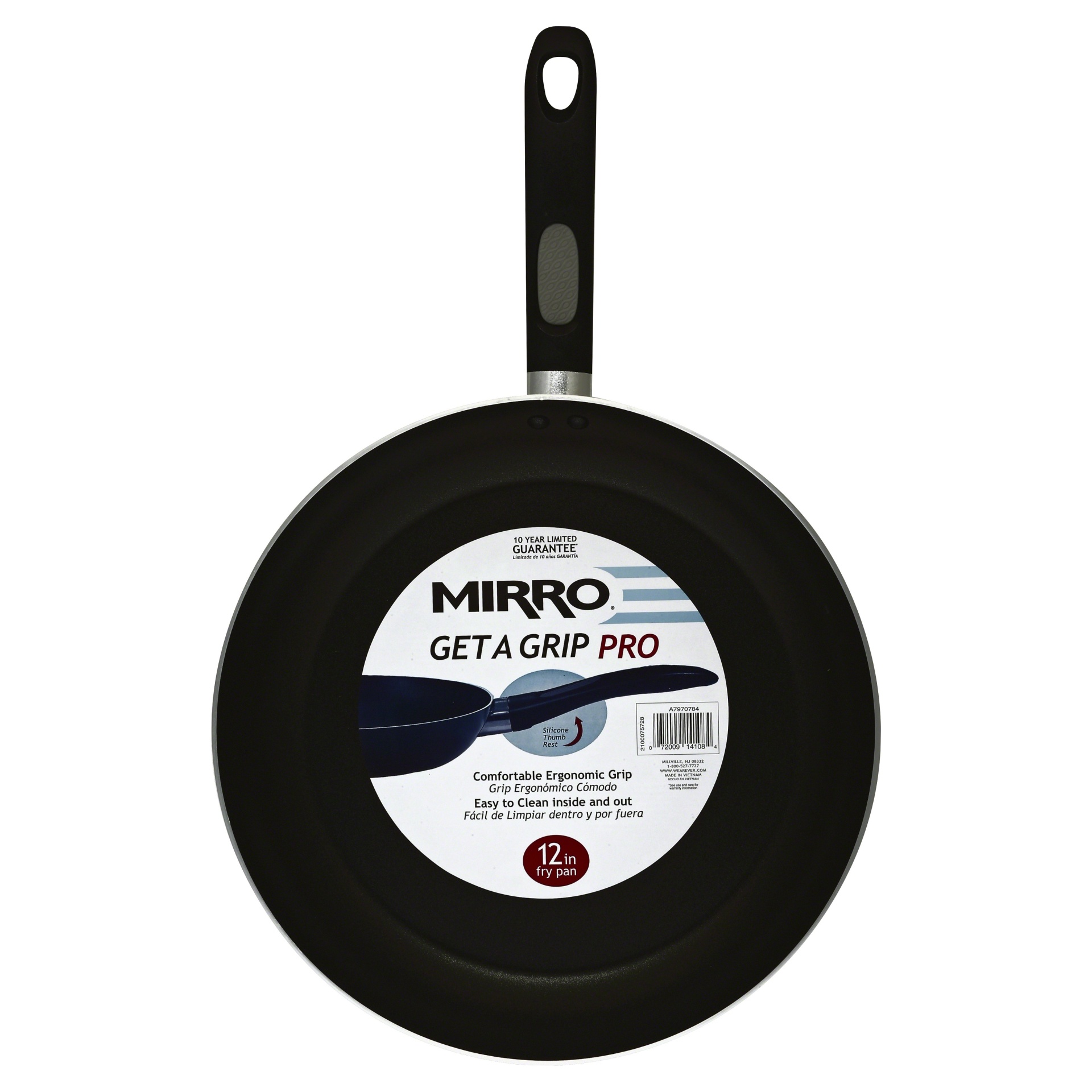 slide 1 of 1, Mirro Non-Stick Saute Pan - Black, 12 in