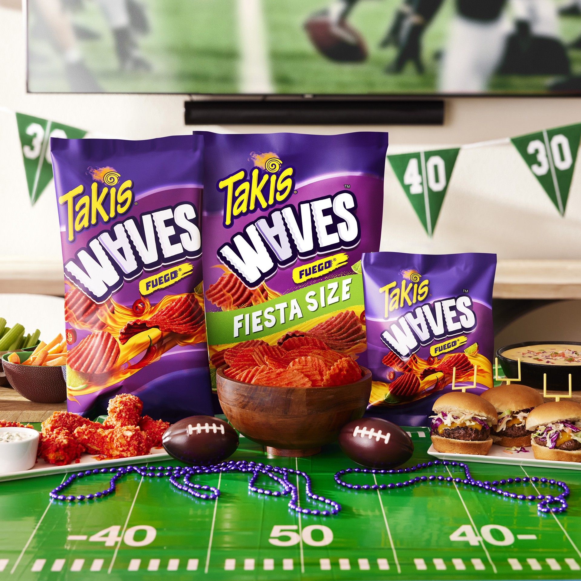 slide 5 of 7, Takis Fuego Waves 2.5 oz Snack Size Bag, Hot Chili Pepper & Lime Flavored Extreme Spicy Wavy Potato Chips, 2.5 oz